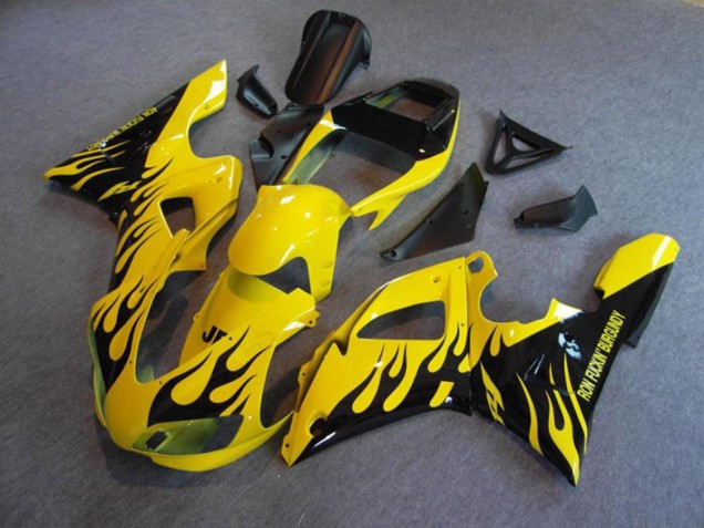 98-99 Giallo Fiamma R1 Carénage Moto 98-99 Giallo Fiamma R1 Carénage Moto