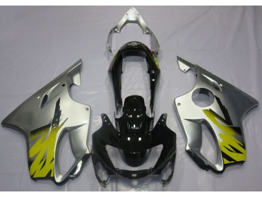 99-00 Argent Jaune & Noir CBR600 F4 Carénage Moto