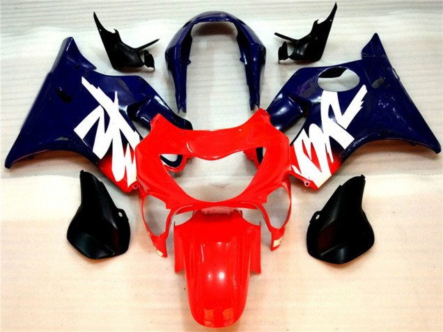 99-00 Rouge Brillant & Bleu CBR600 F4 Carénage Moto 99-00 Rouge Brillant & Bleu CBR600 F4 Carénage Moto